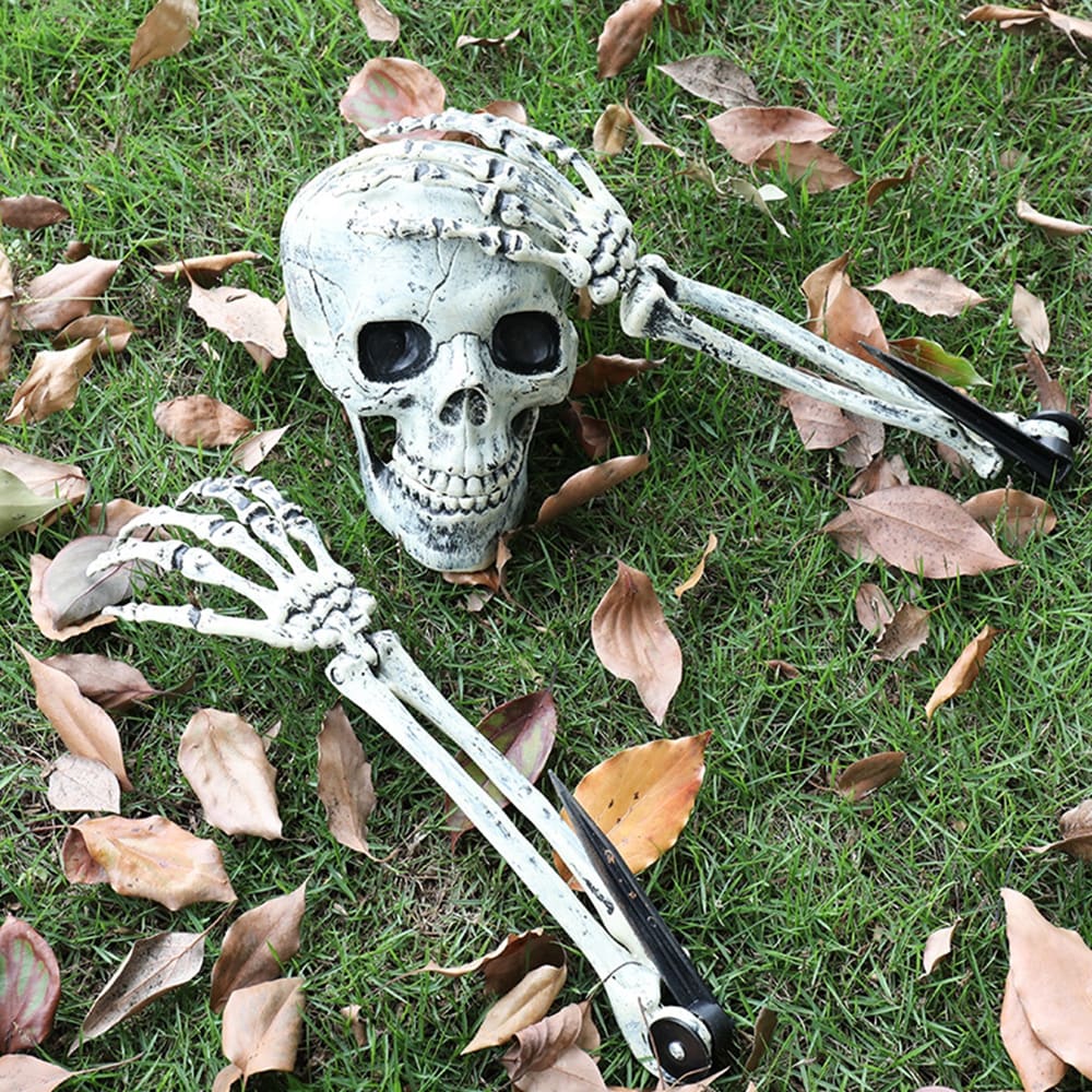 Skelett till Halloween (3 delar)