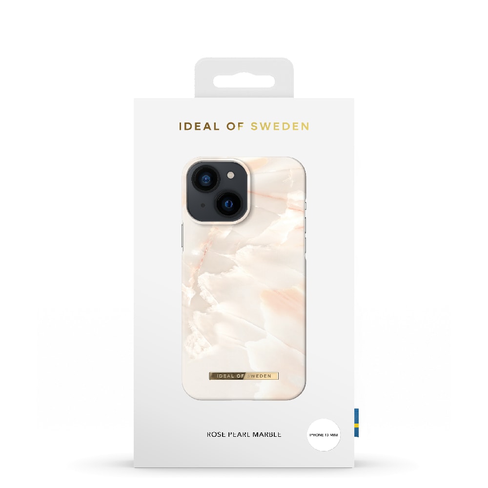 IDEAL OF SWEDEN Mobilskal Rose Pearl Marble till iPhone 13 mini