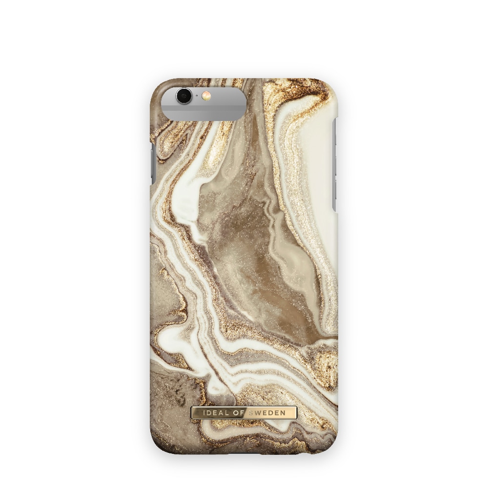 IDEAL OF SWEDEN Mobilskal Golden Sand Marble till iPhone 8/7/6/6S Plus