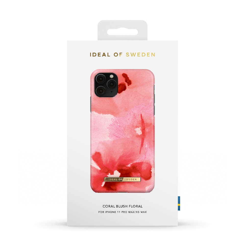 IDEAL OF SWEDEN Mobilskal Coral Blush Floral till iPhone 11 Pro Max/XS Max