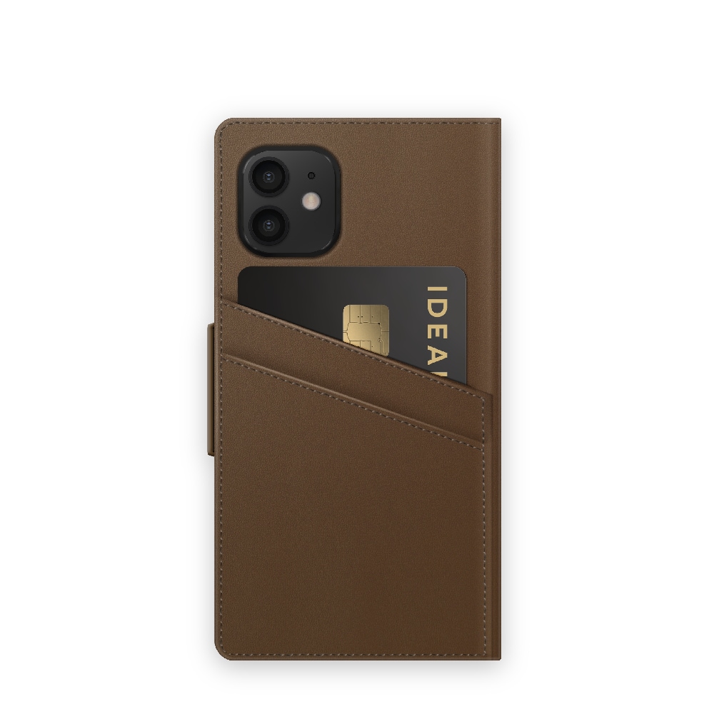 IDEAL OF SWEDEN Plånboksfodral Intense Brown till iPhone 12 mini