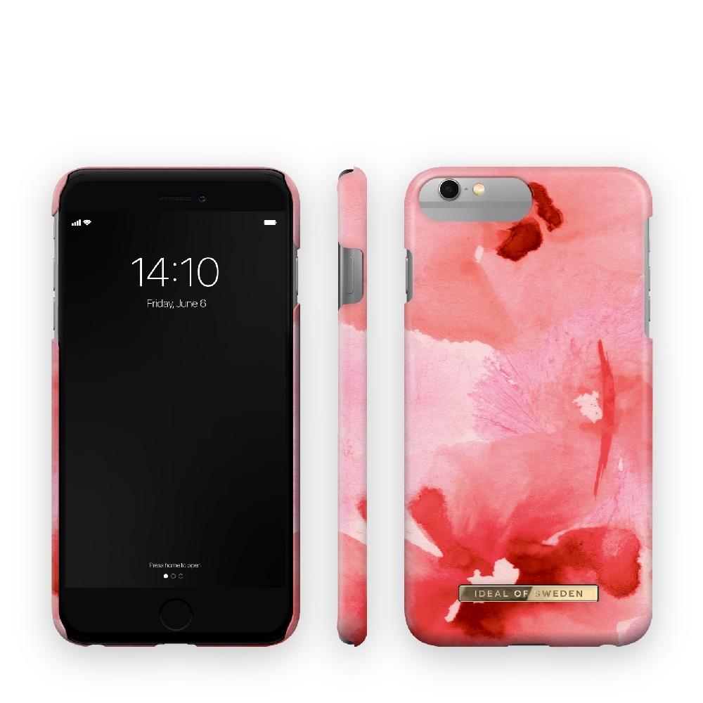 IDEAL OF SWEDEN Mobilskal Coral Blush Floral till iPhone 8/7/6/6s Plus