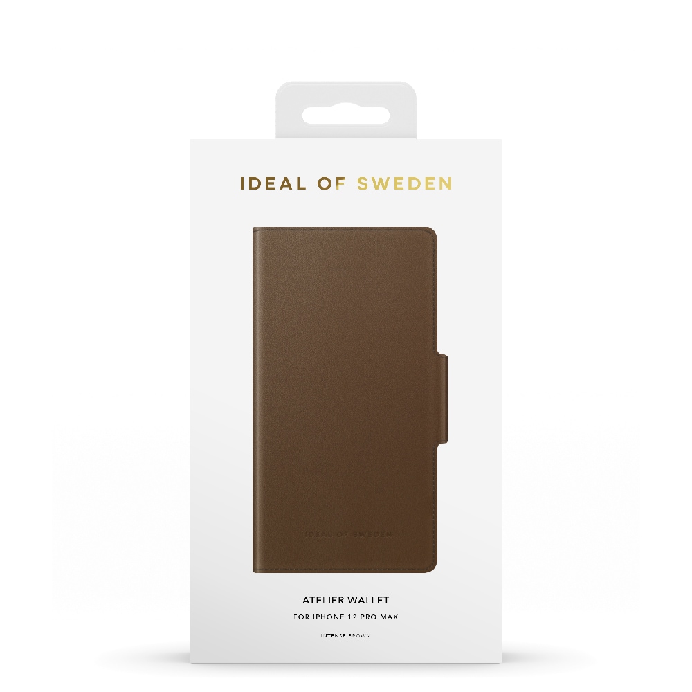 IDEAL OF SWEDEN Plånboksfodral Intense Brown till iPhone 12 Pro Max