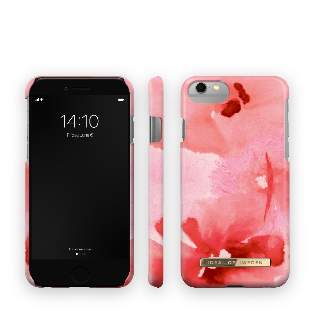 IDEAL OF SWEDEN Mobilskal Coral Blush Floral till iPhone SE/8/7/6/6s