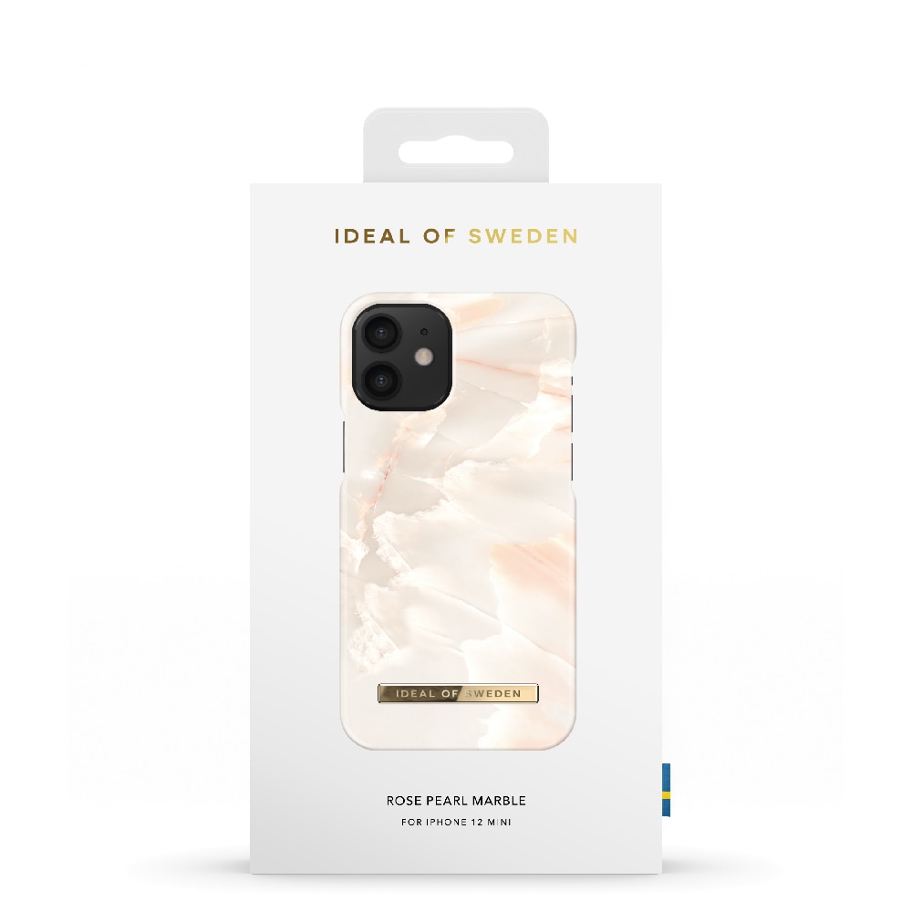 IDEAL OF SWEDEN Mobilskal Rose Pearl Marble till iPhone 12 mini