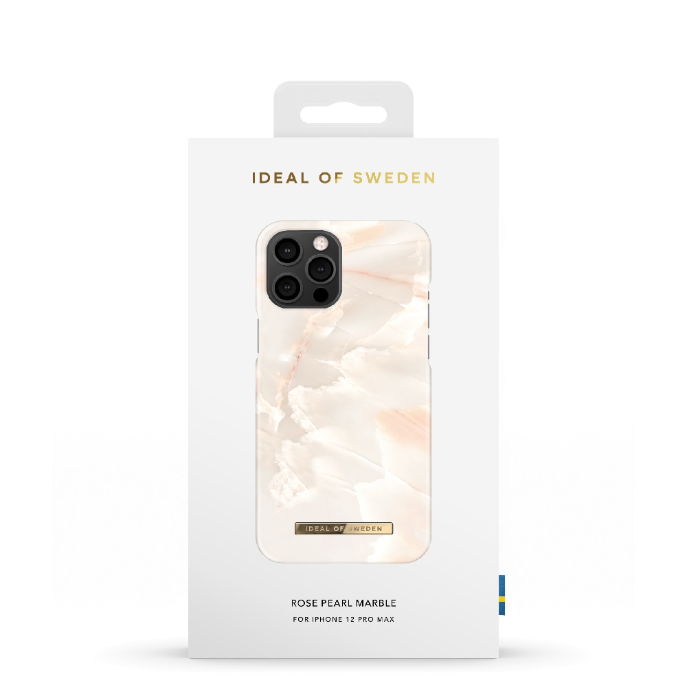 IDEAL OF SWEDEN Mobilskal Rose Pearl Marble till iPhone 12 Pro Max
