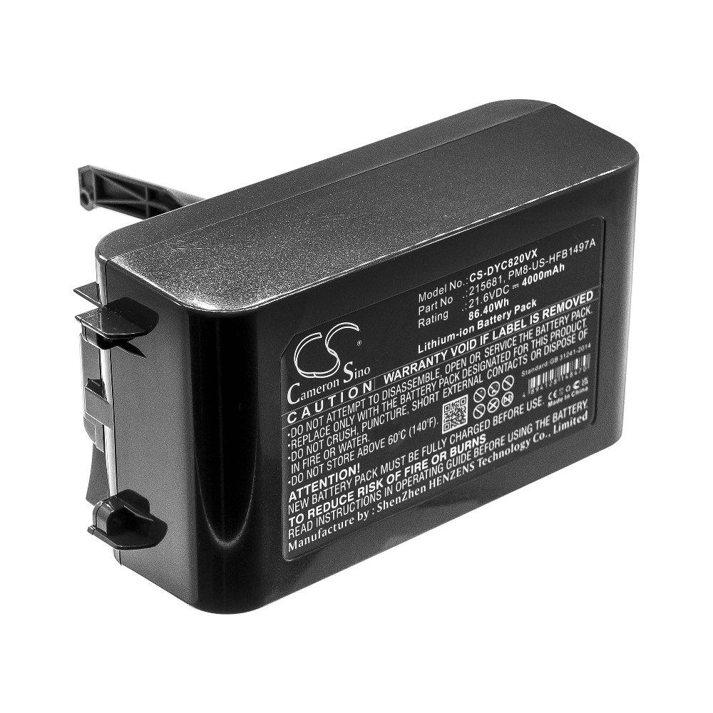 Batteri 215681 och PM8-US-HFB1497A till Dyson