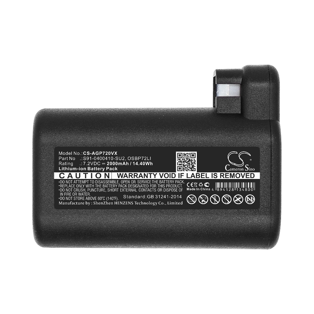 Batteri S91-0400410-SU2, OSBP72LI, OSBP72LI25 till AEG och Electrolux