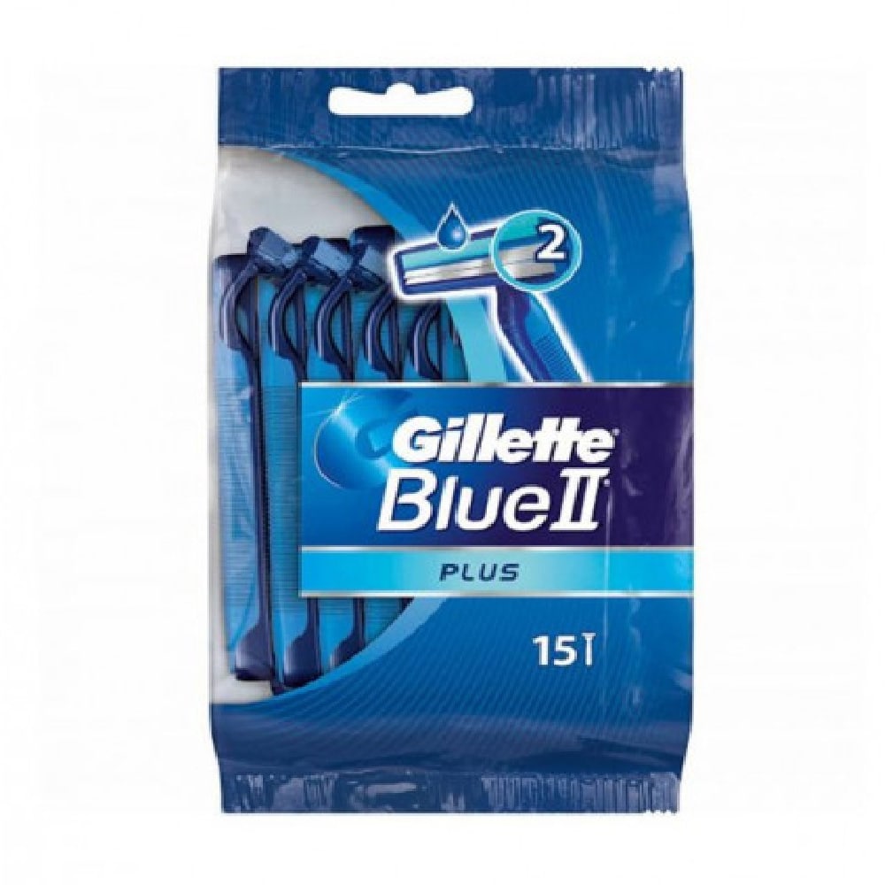 Gillette Blue II Plus Engångshyvlar 15-pack