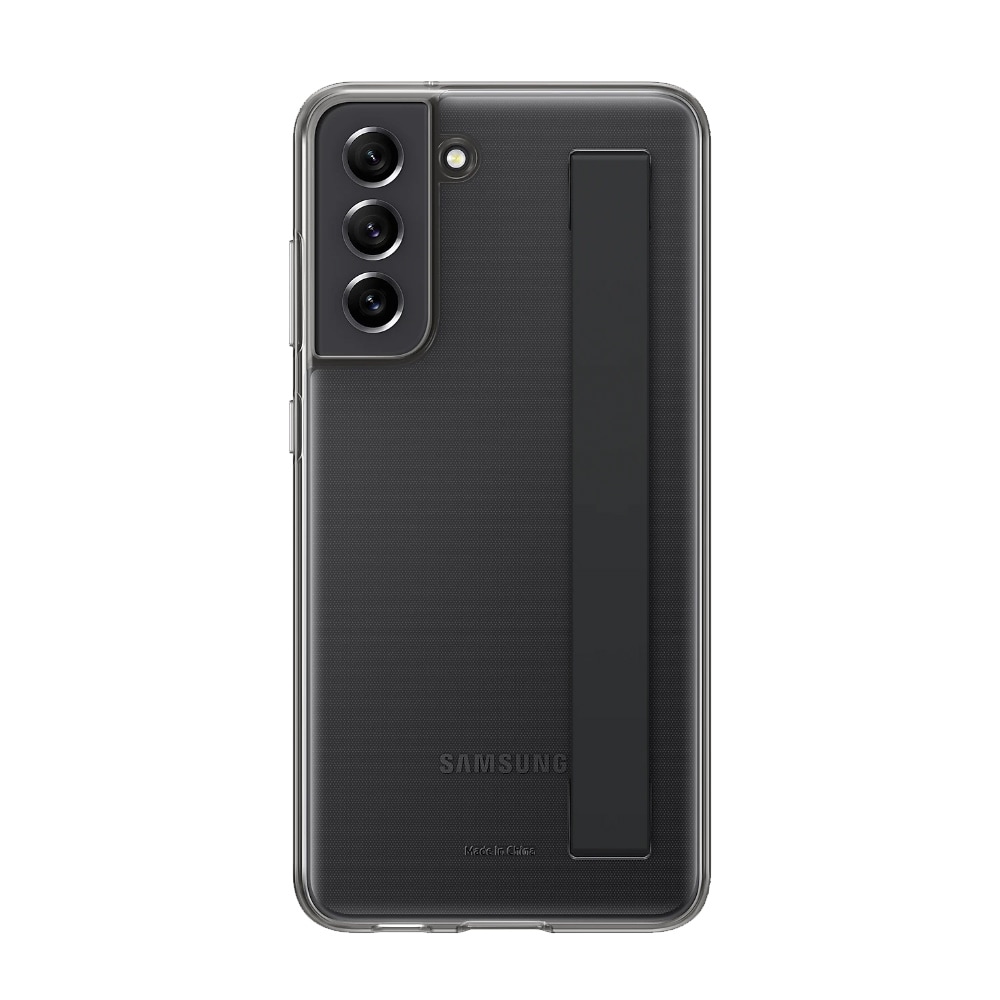 Samsung Slim Strap Cover EF-XG990 till Galaxy S21 FE Svart