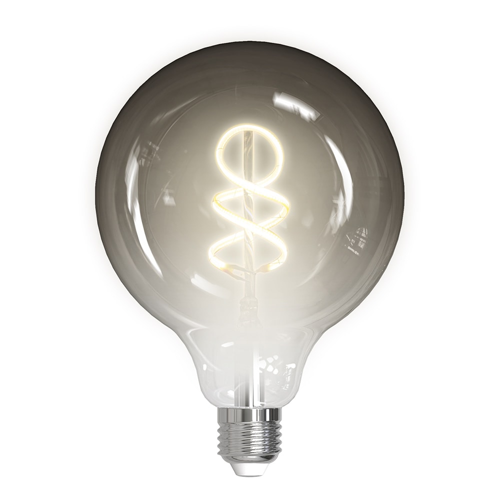 Deltaco Smart Home Filament LED-Lampa E27 ST64 Smokey