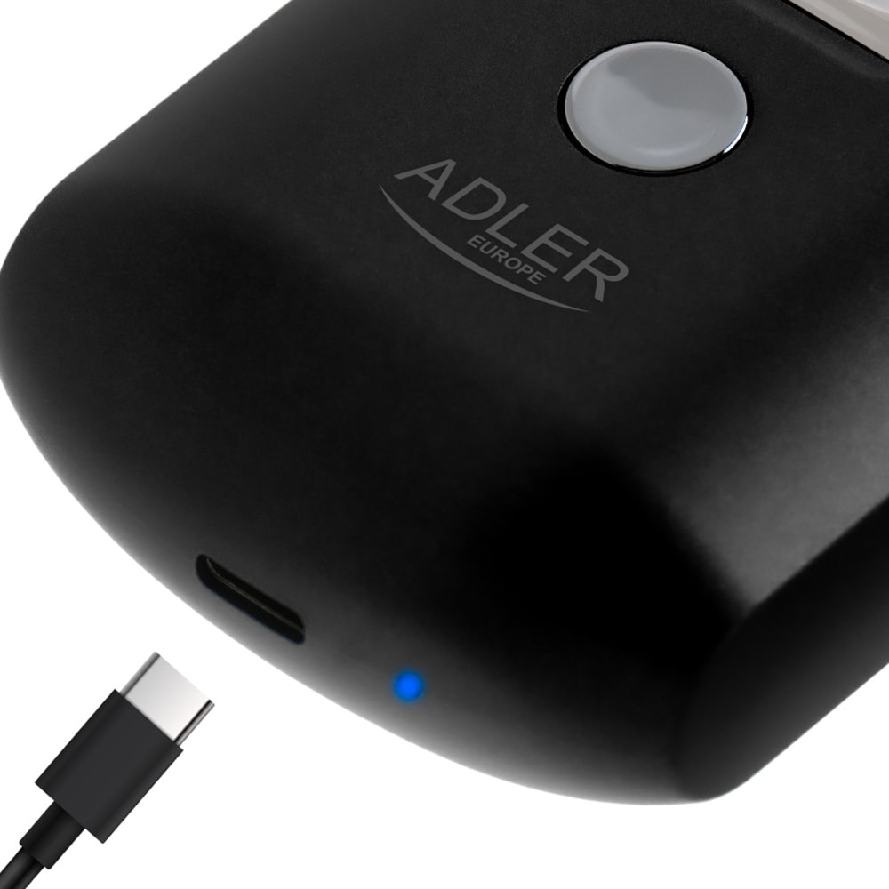 Adler Reserakapparat med USB-laddning