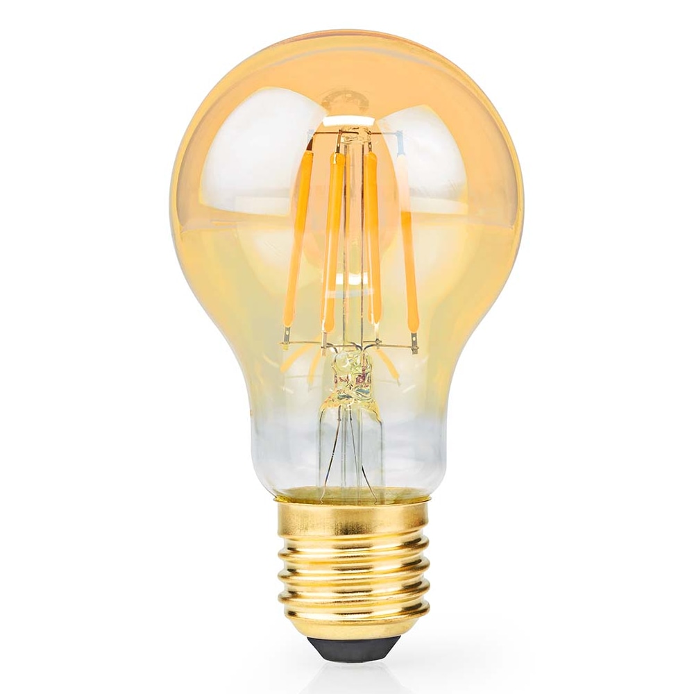 Nedis Dimbar LED-lampa Extra varmvit E27, A60, 4.9W, 470lm, 2100K