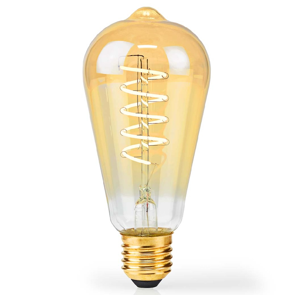 Nedis Dimbar LED-lampa Extra varmvit E27, ST24, 3.8W, 250lm, 2100K