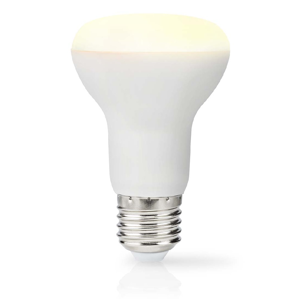 Nedis Klar LED-lampa Varmvit E27, R63, 8.5W, 806lm, 2700K