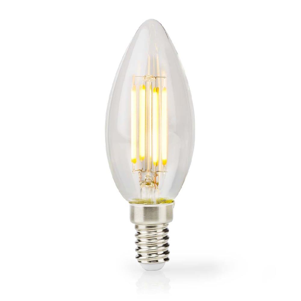 Nedis Dimbar LED-lampa Varmvit E14, kron, 4.5W, 470lm, 2700K