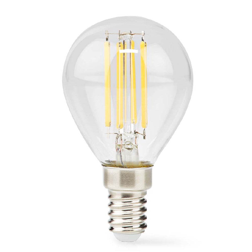 Nedis Dimbar LED-lampa Varmvit E14, G45, 4.5W, 470lm, 2700K