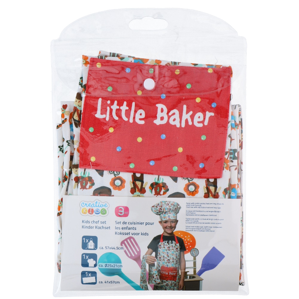 Little Baker - Förkläde till Barn 3 delar