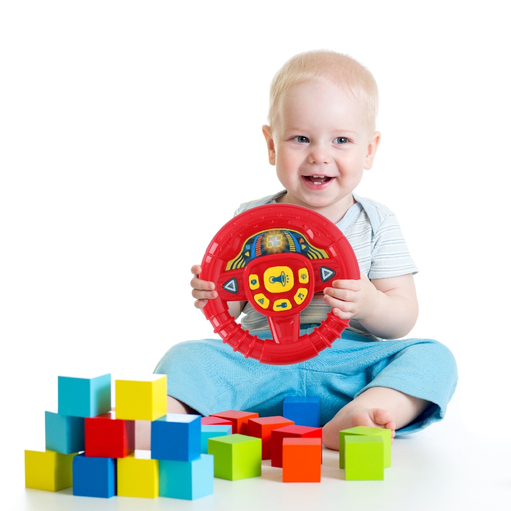 Leksaksratt för Barn med Ljudeffekter