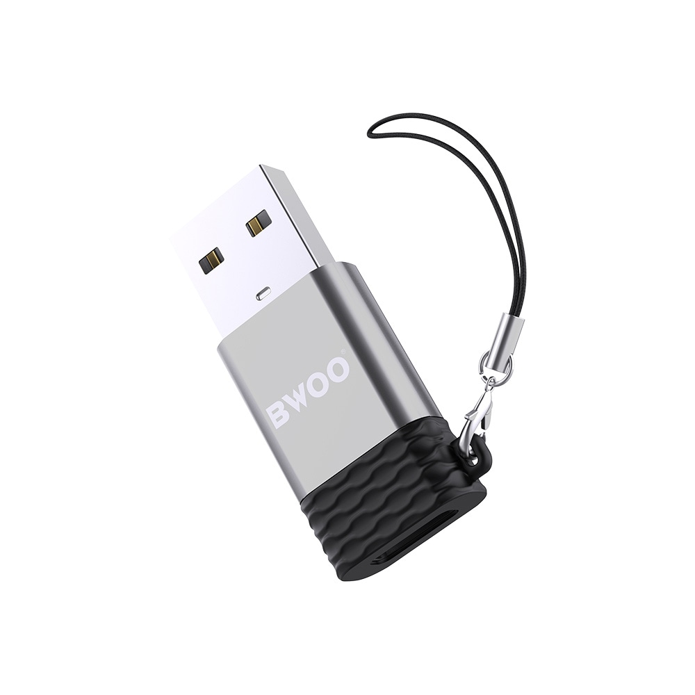 USB-C Adapter med OTG - För Laddning och Dataöverföring
