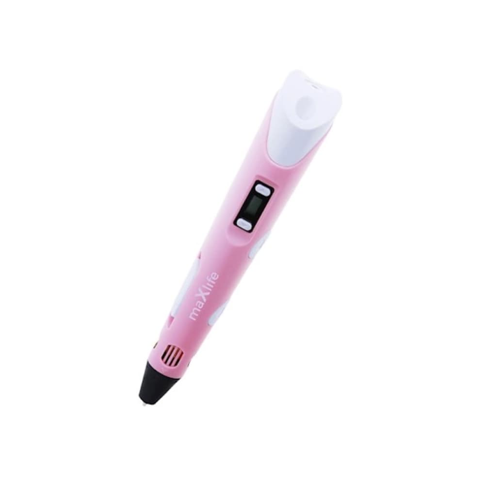 Maxlife Rosa 3D-Penna med PLA-färger - MXPP-100