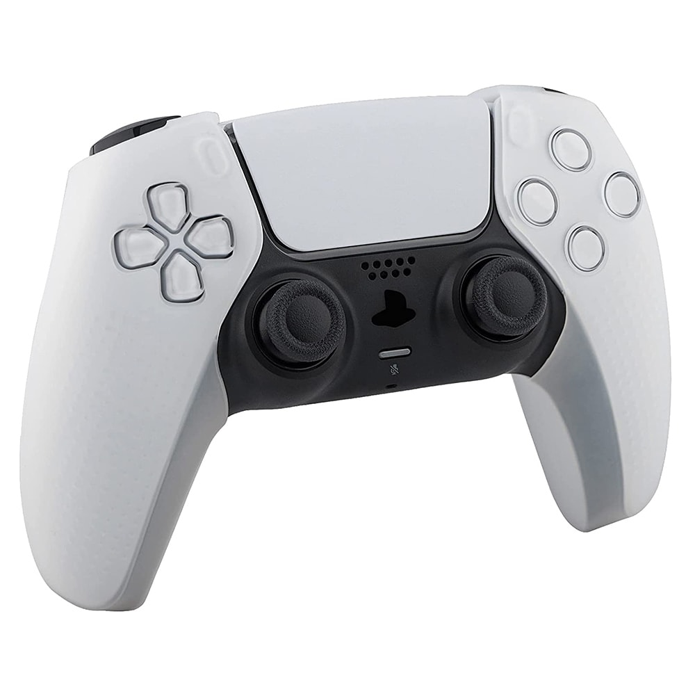 Silikongrepp för handkontroll till Playstation 5 - vit