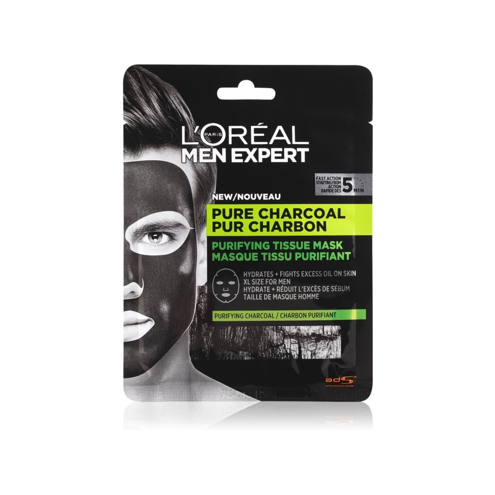 L'Oreal Men Expert Ansiktsmask Pure Charcoal
