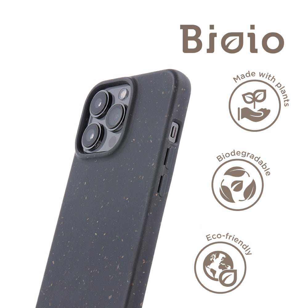 Bioio Miljövänligt Bakskal till iPhone 14 Plus Svart