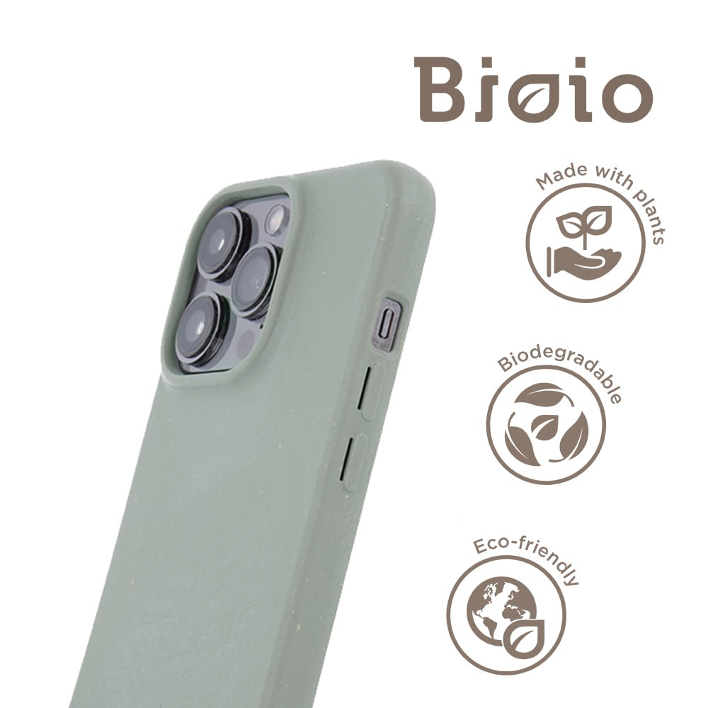 Bioio Miljövänligt Bakskal till iPhone 14 Grön