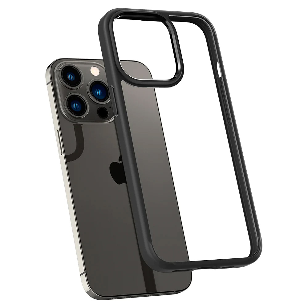 Spigen Ultra Hybrid Case iPhone 13 Pro Matt Svart