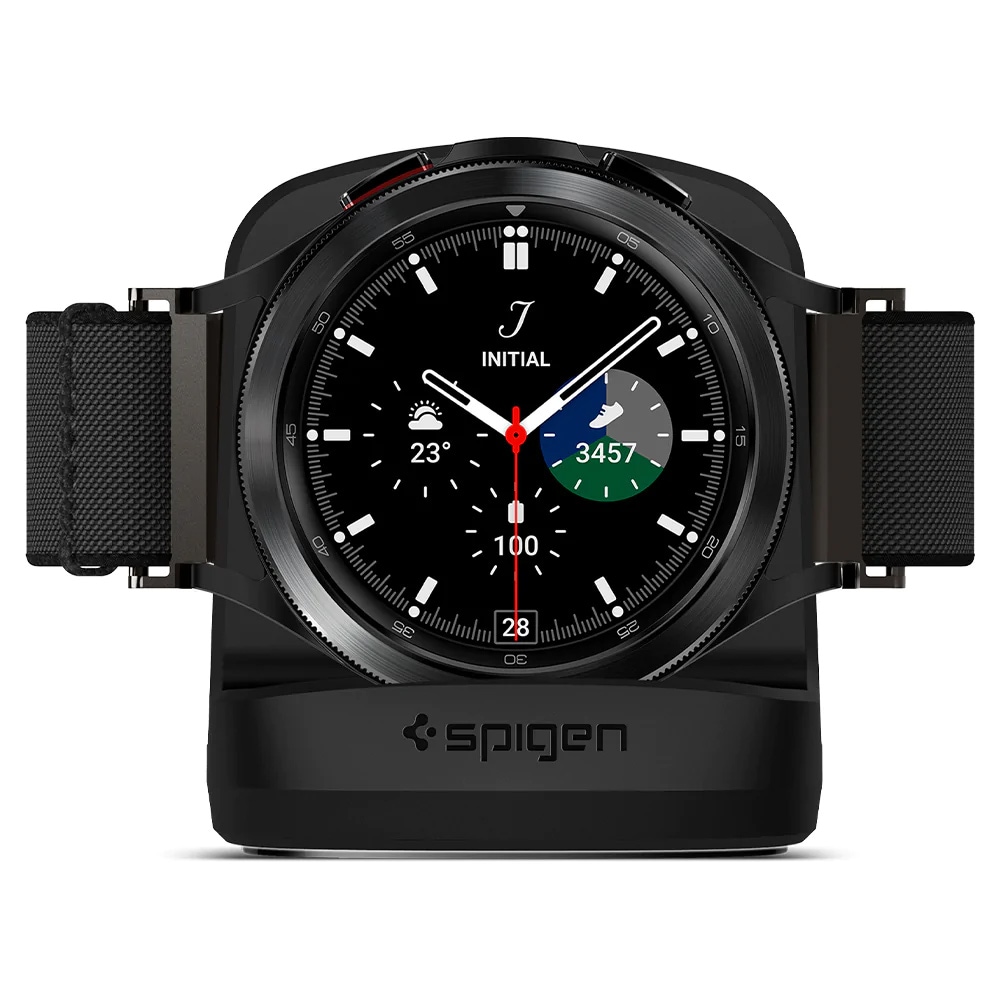 Spigen Night Stand Samsung Galaxy Watch 3 / 4 Svart