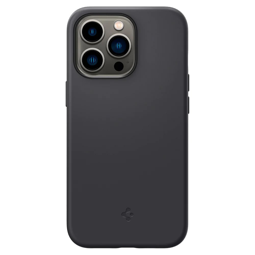 Spigen Silicone Fit Case iPhone 13 Pro Svart