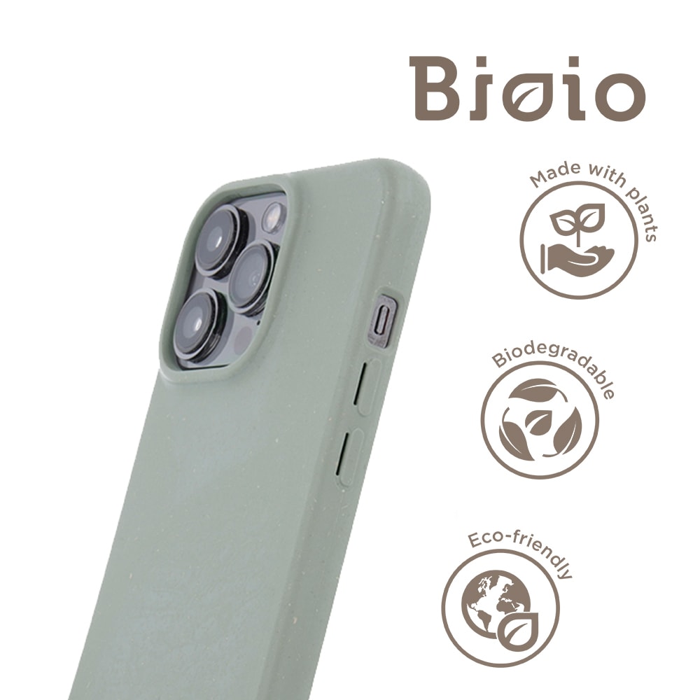 Bioio Miljövänligt Bakskal till iPhone 14 Pro Grön