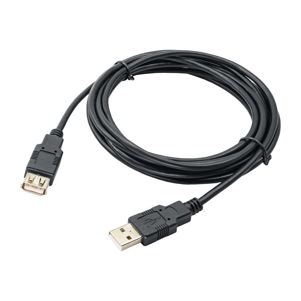 Akyga Förlängningskabel USB-A-hane - USB-A-hona 2.0 3m - Svart