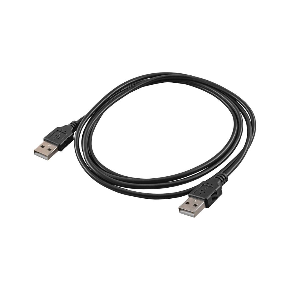 Akyga Anslutningskabel USB-A-hane - USB-A-hane 2.0 1,8m - Svart