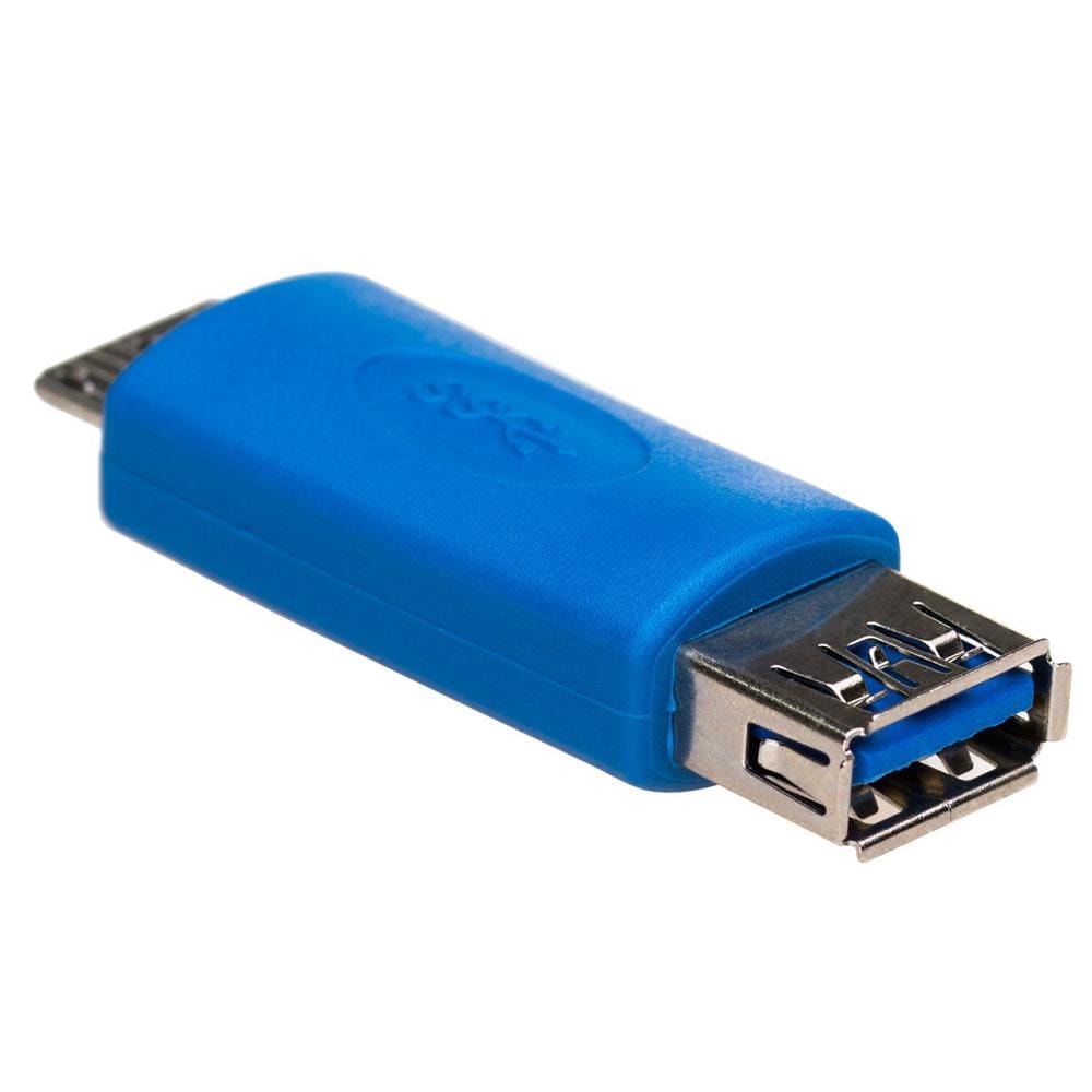 Akyga OTG-adapter USB-A-hona - Micro-USB-hane (Typ-B) 3.0 - Blå