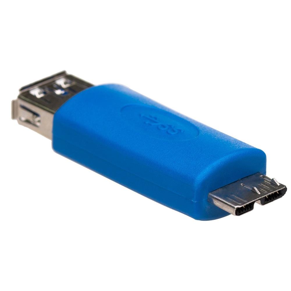 Akyga OTG-adapter USB-A-hona - Micro-USB-hane (Typ-B) 3.0 - Blå
