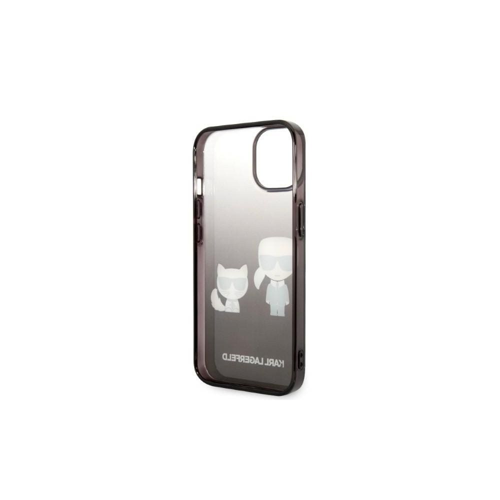 Karl Lagerfeld skal till iPhone 14 Pro - Transparent/Svart