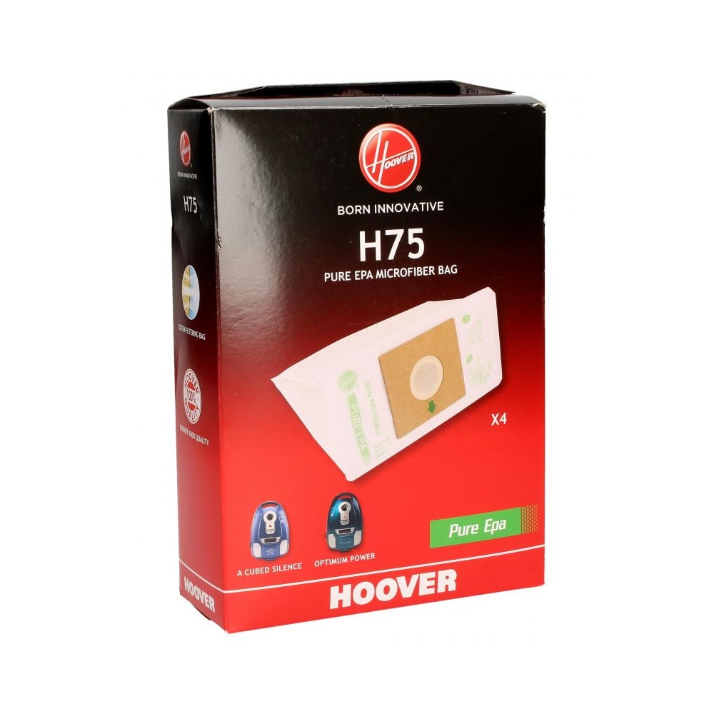Hoover H75 Dammsugarpåsar 4-pack