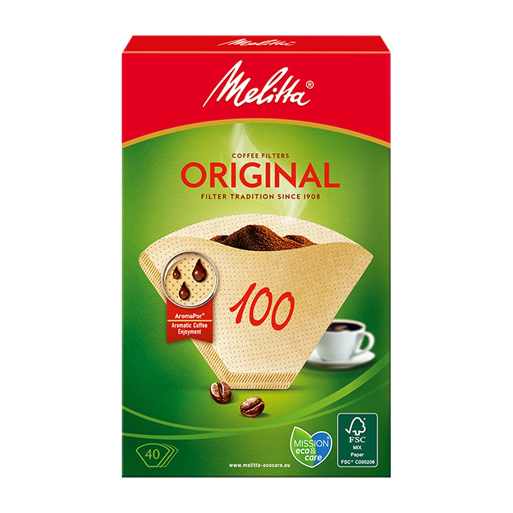 Melitta Kaffefilter 100 40-pack
