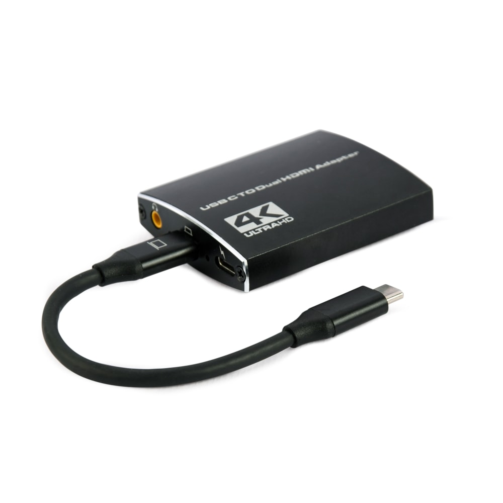 Cablexpert Adapter USB-C till dubbla HDMI - 4K, 30Hz