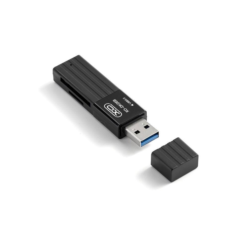 XO Minneskortläsare 2i1 DK05B USB 3.0