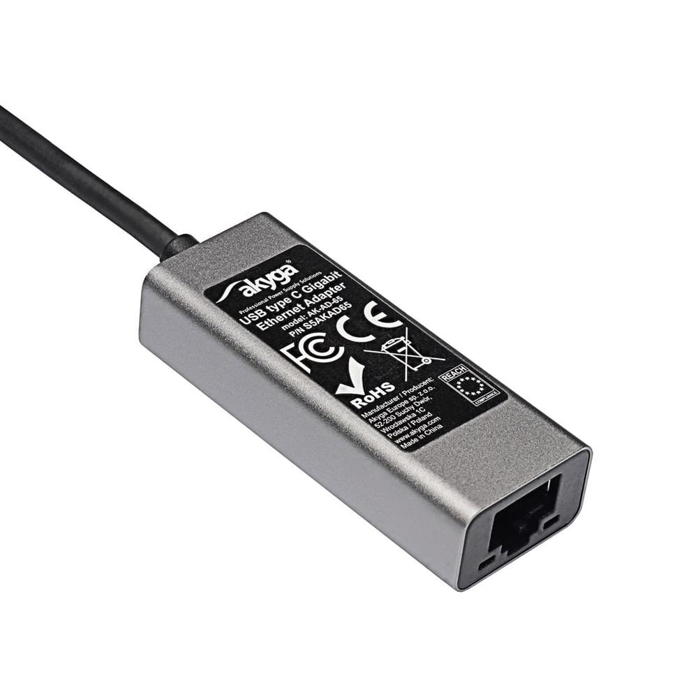 Akyga USB-C till RJ45 Adapter 15cm
