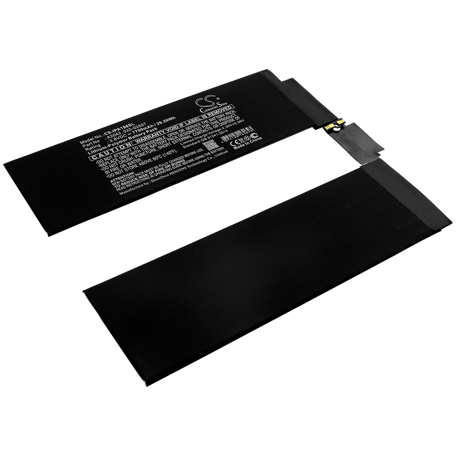 Batteri till Tablett för Apple iPad Pro 11, iPad Pro 11 2018 3rd Gen, A1980 m.fl.
