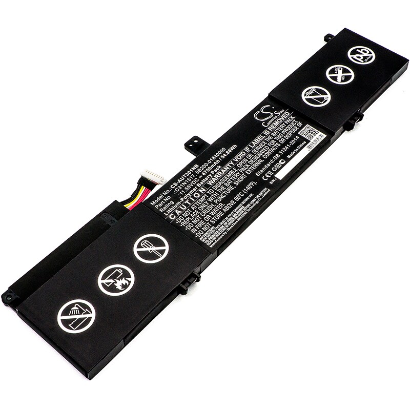 Batteri till Notebook, Bärbar dator för Asus Q304ua, TP301, TP301U m.fl.