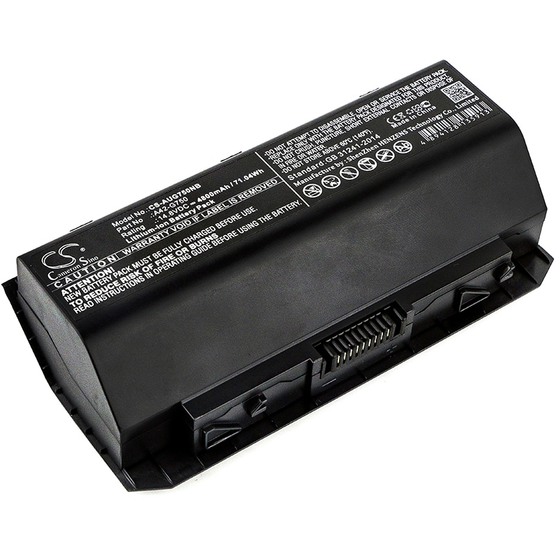 Batteri till Notebook, Bärbar dator för Asus G750, G750J, G750JH m.fl.