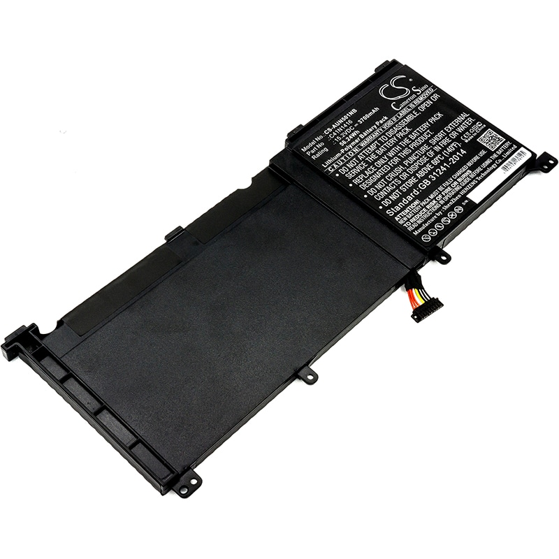 Batteri till Notebook, Bärbar dator för Asus N501JW-1A, G60JW4720, N501JW-1B m.fl.