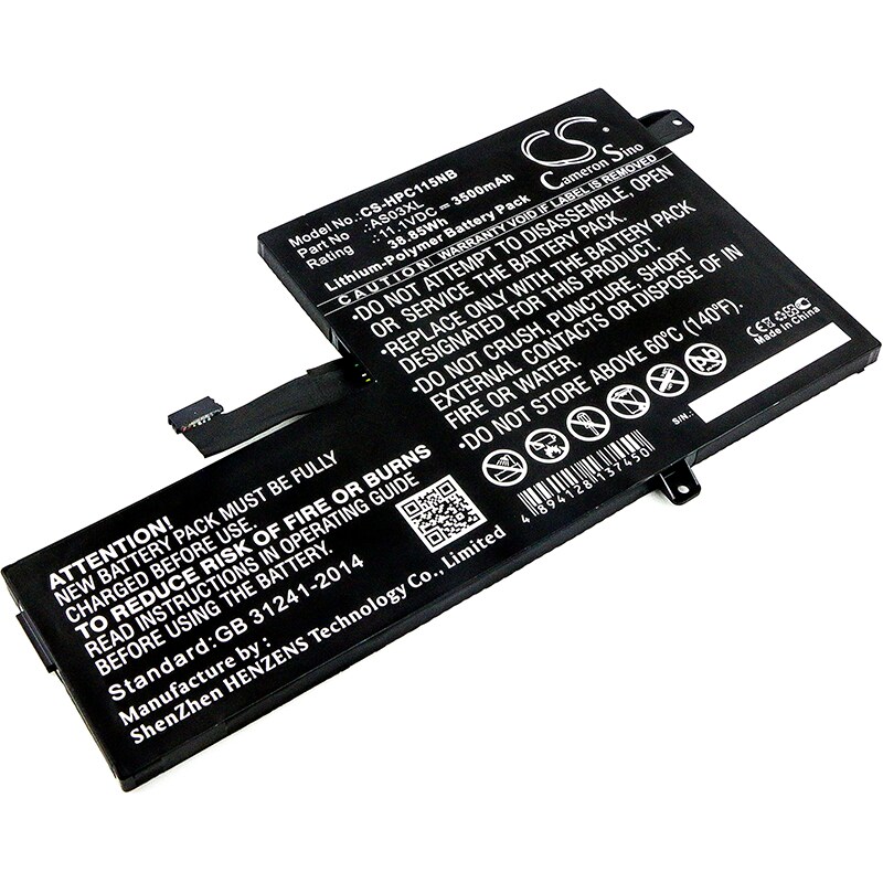 Batteri till Notebook, Bärbar dator för HP Chromebook 11 G5 EE, Y4P07AV, Y4P07AV_MB m.fl.