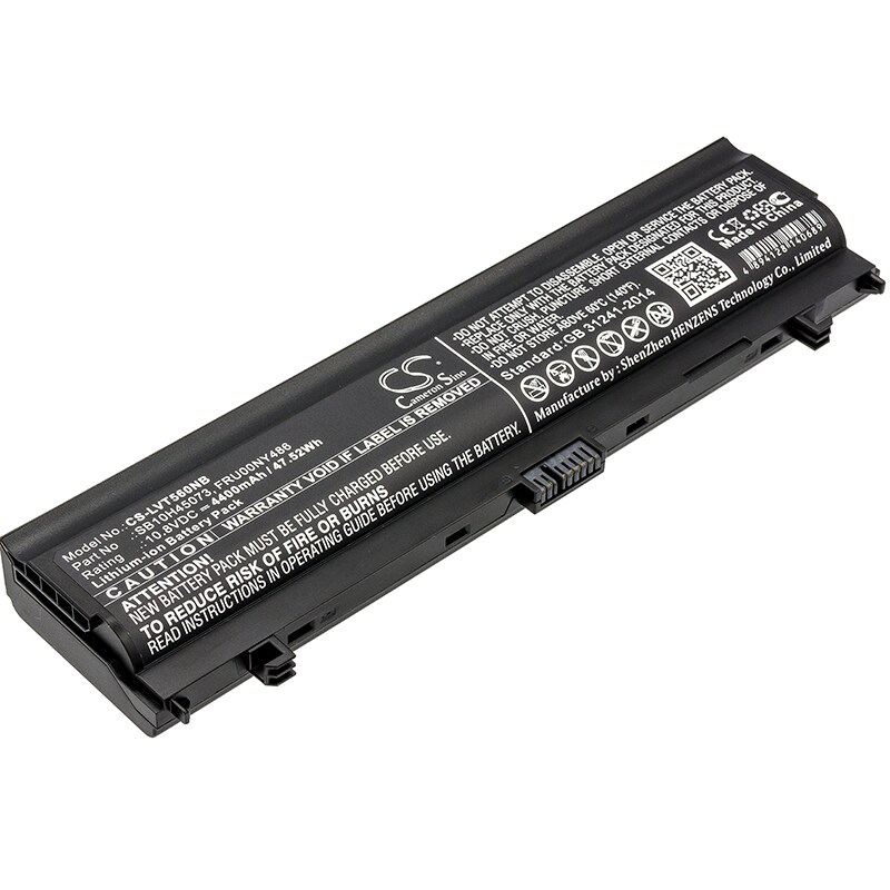 Batteri till Notebook, Bärbar dator för Lenovo Thinkpad L560, Thinkpad L570, L560-7CD m.fl.