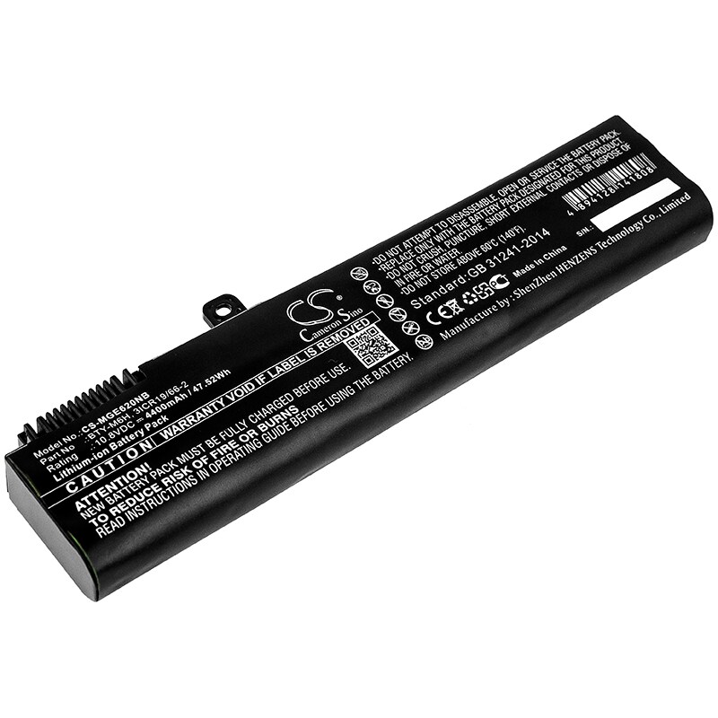 Batteri till Notebook, Bärbar dator för MSI GE62, GE62VR, GE62VR 6RF m.fl.